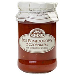 Σάλτσα ντομάτας με σκόρδο, χωρίς πρόσθετα σάκχαρα, 340 γρ – Krokus