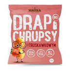 Βιολογικά Αφράτα Σνακ με γεύση φράουλα 50 g – Drapi Chrups