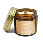 Αρωματικό κερί σόγιας με ξύλινο φυτίλι palo santo 120 ml – Your Candle