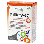 Multivit A - Z πλήρης φόρμουλα συμπληρώματος διατροφής 45 δισκία - Physalis