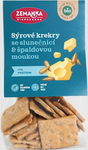 Κράκερς με τυρί και ηλιόσπορους bio 100 g - ZEMANKA