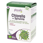 Συμπλήρωμα διατροφής Chlorella + Spirulina BIO 200 δισκία - Physalis