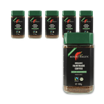ΣΕT 6 x Στιγμιαίος καφές χωρίς καφεΐνη Arabica/Robusta Fair Trade Bio 100 g - Mount Hagen