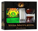 Σετ για δύο Yerba Mate βιολογικό 400 g, 2 matero, 2 bombilla – Organic Mate Green