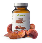 Εκχύλισμα μανιταριού Reishi (400 mg) συμπλήρωμα διατροφής χωρίς γλουτένη 90 κάψουλες - Biowen