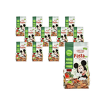 ΣΕT 12 x Ζυμαρικά (σιμιγδάλι τρίχρωμο) disney mickey bio 300 g