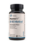 Βιταμίνη B-50 methyl B-complex Max+ συμπλήρωμα διατροφής 60 κάψουλες 40,2 g – Pharmovit