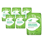 KIT 6 x αλεύρι ρυζιού ολικής αλέσεως BIO 1 kg