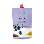 Μους φρούτων μύρτιλο, νιφάδες κεχρί, λιναρόσπορος 100 g – Foods By Ann