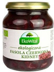 Φασόλια κόκκινα Kidney σε άλμη βιολογικά 360 g / 240 g – Ekowital