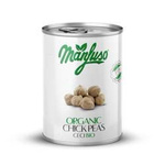 Ρεβίθια σε άλμη Βιολογικά 400 g – Manfuso