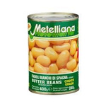 Λευκά φασόλια Ισπανίας Jaś 400 g – Metelliana