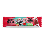 Fruit Straws φρουτοσνακ με γεύση μήλο-φράουλα 16 g – Bunny Ninja