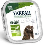 Yarrah Σκυλοτροφή Vega Βιολογική με αγριοτριανταφυλλιά 150 g