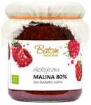 Σμέουρο 80% χωρίς ζάχαρη Βιολογικό 260 g – Batom