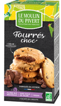 Μπισκότα με σταγόνες σοκολάτας bio 150 g - Le Moulin du Pivert