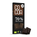 70 % πικρή σοκολάτα bio 40 g - COCOA
