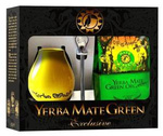 Σετ Yerba Mate Βιολογικό 400 g, ματέρο, μπομπίγια – Βιολογικό Mate Green