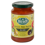 Βιολογική Σάλτσα Ντομάτας με Ελιές 340 g – LA BIO IDEA