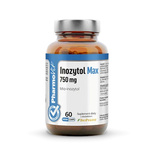 Ινοσιτόλη max (750 mg), χωρίς γλουτένη, συμπλήρωμα διατροφής, 60 κάψουλες - Pharmovit – Clean Label