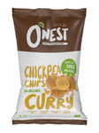 Chips με κάρυ ρεβίθια χωρίς γλουτένη bio 75g - O'Nest