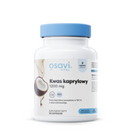 Καπρυλικό οξύ (600 mg) συμπλήρωμα διατροφής χωρίς γλουτένη 60 κάψουλες - OSAVI