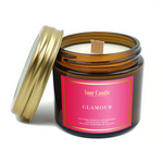 Αρωματικό κερί σόγιας με ξύλινο φυτίλι 120ml - Your Candle
