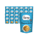 ΣΕT 25 x Ζυμαρικά χωρίς γλουτένη (konjac noodle pappardelle) ζυμαρικά bio 270 g - keto chef (better than foods)