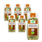KIT 6 x EU σκούρο πράσινο σπόροι κολοκύθας BIO 150 g