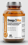 Omega 3 Max συμπλήρωμα διατροφής χωρίς γλουτένη 60 κάψουλες - Pharmovit (Clean Label)