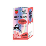 Μαλακές καραμέλες με γεύση φράουλα, χωρίς πρόσθετα σάκχαρα, χωρίς γλουτένη (15 τεμ.) 90 g – Joe Glow