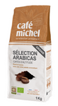 Κόκκοι καφέ Arabica 100% δίκαιου εμπορίου bio 1 kg - CAFE MICHEL