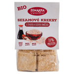 Κράκερς με σουσάμι και σάλτσα σόγιας bio 100 g - ZEMANKA