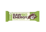 RAW ENERGY BIO μπάρα καρύδας-κακάο χωρίς γλουτένη BIO 50 g
