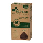 Βαφή μαλλιών ανοιχτό χρυσό καστανό (5.03) 250 g - Biomagic