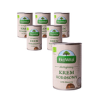 ΣΕT 6 x Κρέμα καρύδας 22% λιπαρά ( γάλα καρύδας ) bio 400 ml