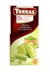 Λευκή σοκολάτα με Μάτσα χωρίς ζάχαρη 75 g – Torras