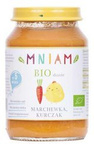 Πιάτο με καρότο και κοτόπουλο από 5 μήνες BIO 190 g - yum